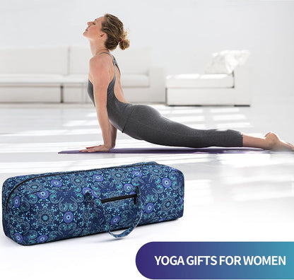 Yoga Mat Bag | Large Yoga Mat Carrier with Wet Pocket | Yoga Gifts | Gym Tote Bag for Women