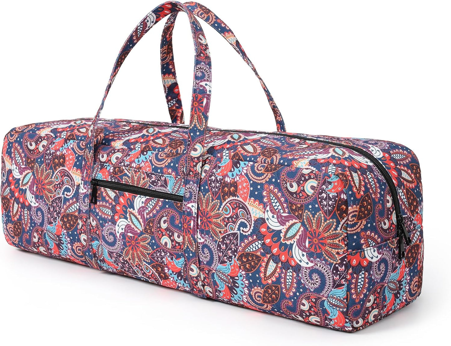 Yoga Mat Bag | Large Yoga Mat Carrier with Wet Pocket | Yoga Gifts | Gym Tote Bag for Women