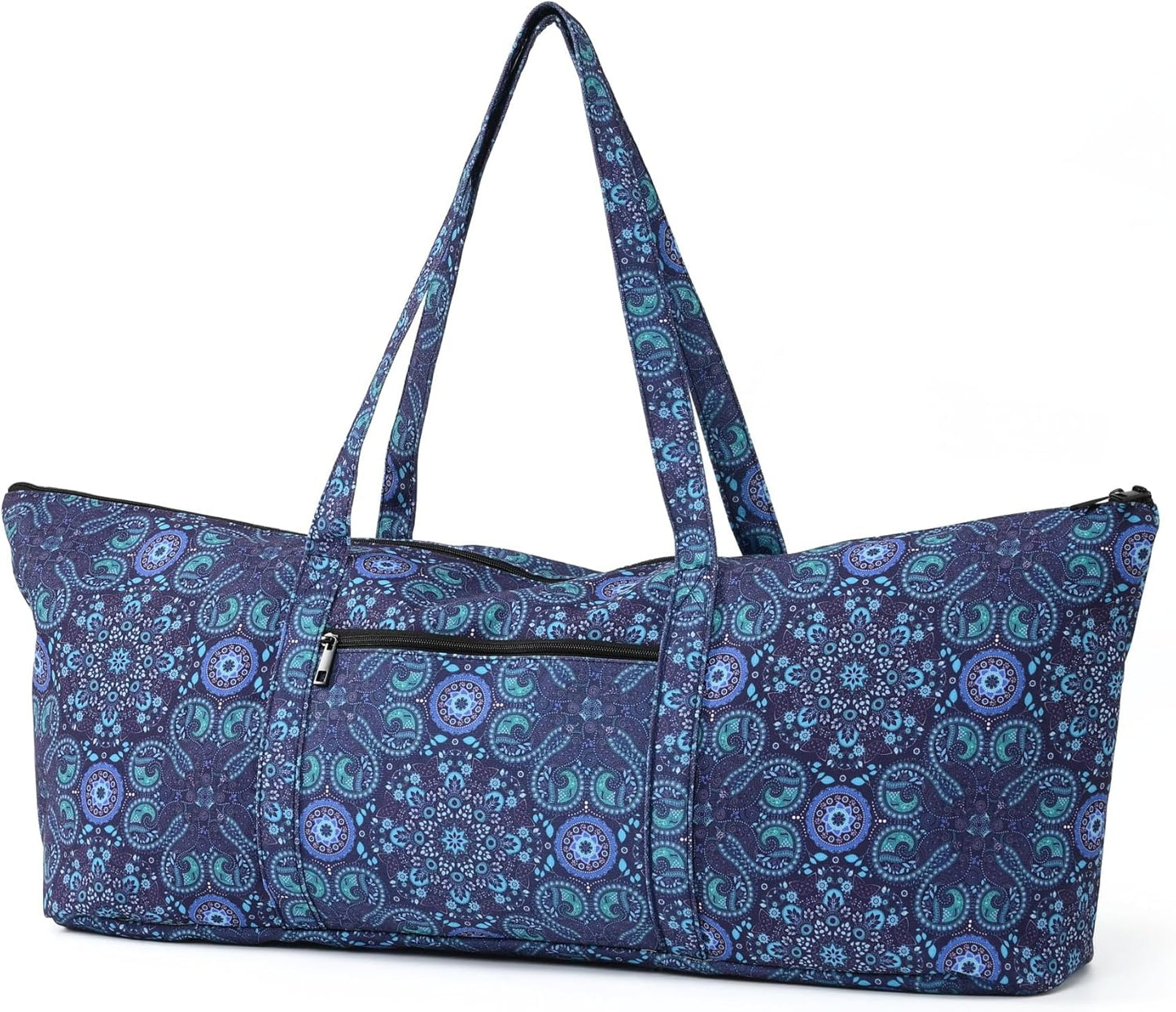 Yoga Mat Bag | Large Yoga Mat Carrier with Wet Pocket | Yoga Gifts | Gym Tote Bag for Women