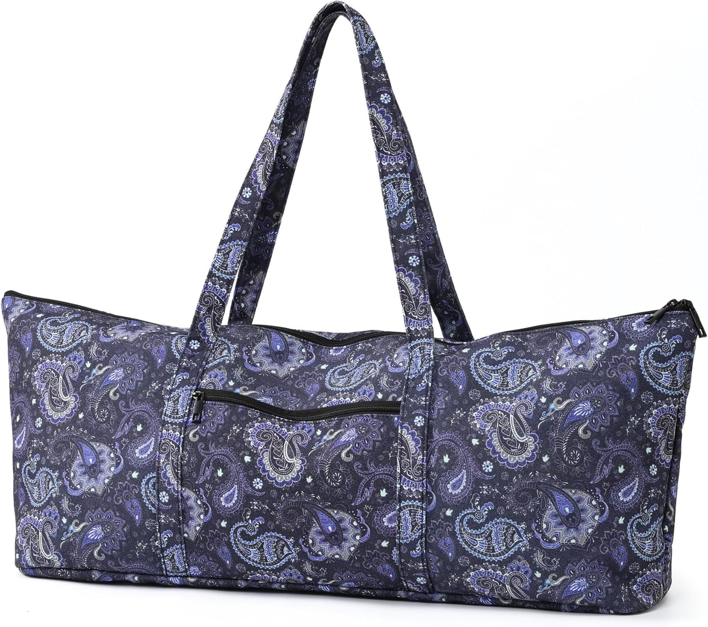 Yoga Mat Bag | Large Yoga Mat Carrier with Wet Pocket | Yoga Gifts | Gym Tote Bag for Women