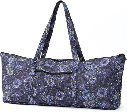 Yoga Mat Bag | Large Yoga Mat Carrier with Wet Pocket | Yoga Gifts | Gym Tote Bag for Women