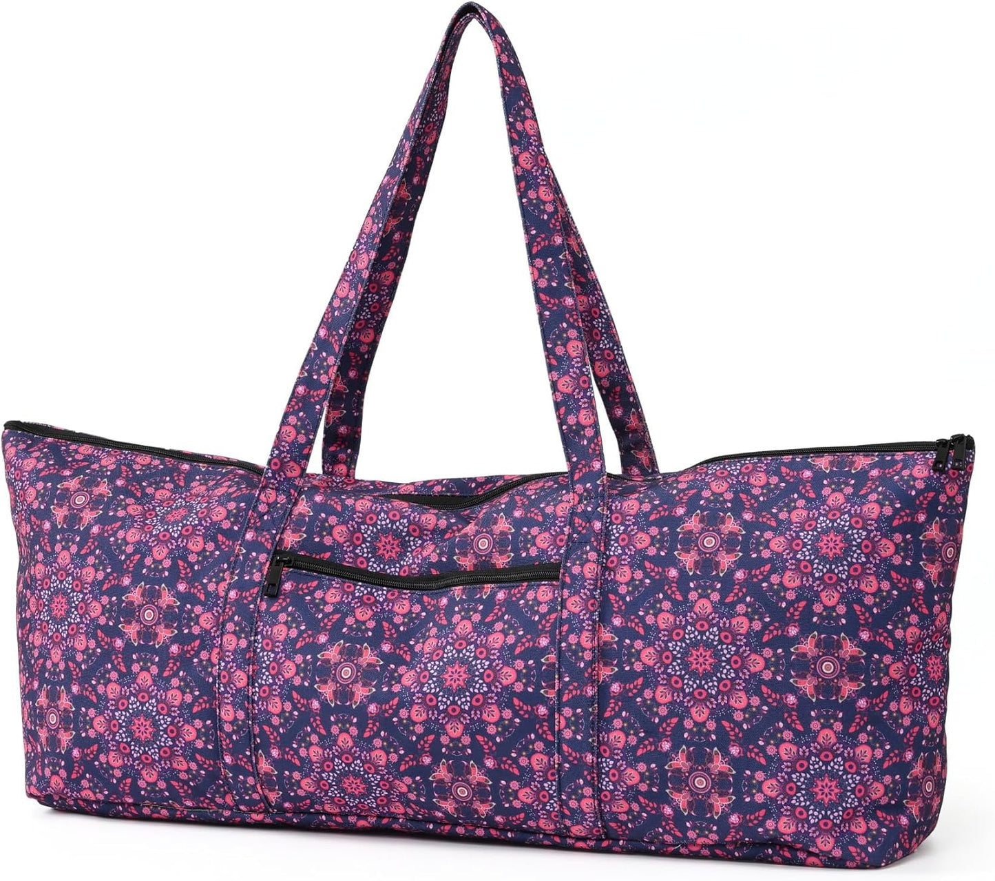 Yoga Mat Bag | Large Yoga Mat Carrier with Wet Pocket | Yoga Gifts | Gym Tote Bag for Women