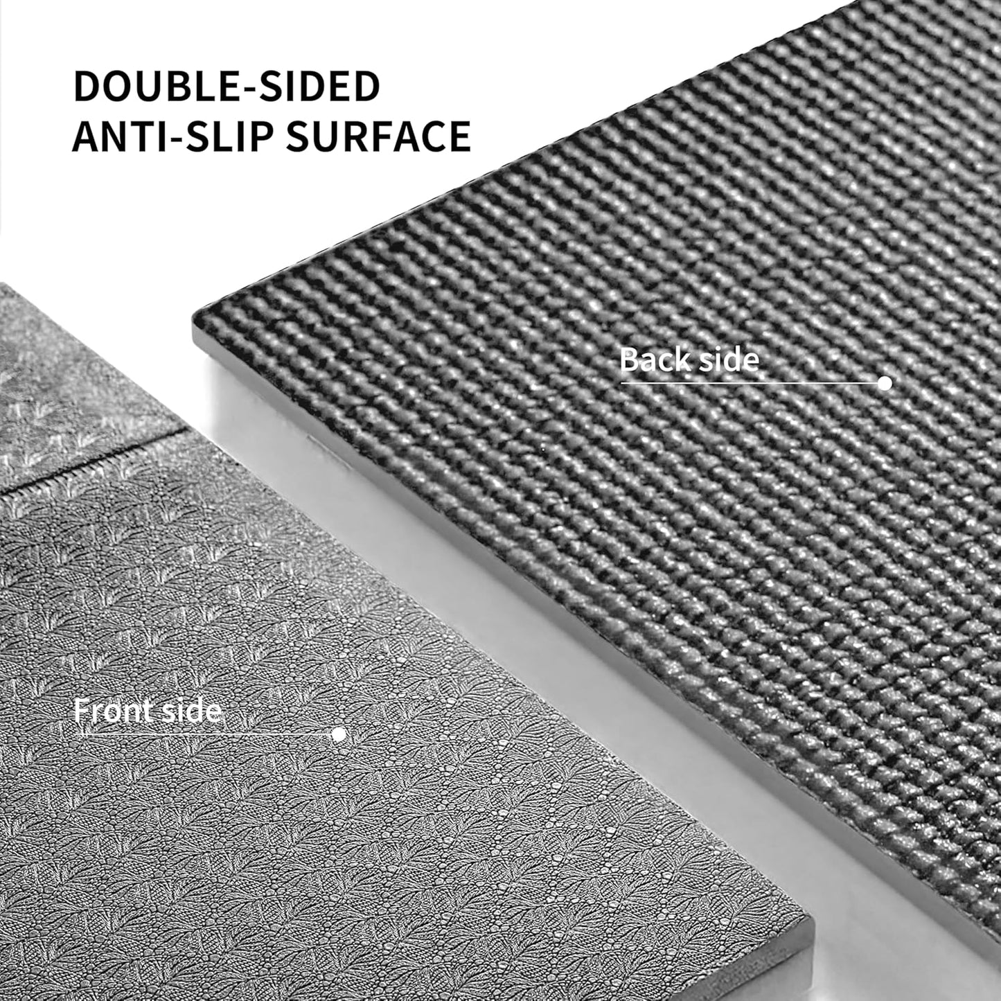 Foldable Yoga Mat 0.24"/0.16" for Home Workout & Travel, Non Slip Travel Yoga Mats with Carry Bag, Packable Yoga Mat for Home Gym, Pilates, Fitness,Stretching