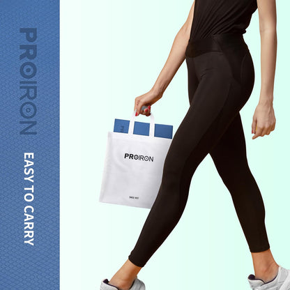 Foldable Yoga Mat 0.24"/0.16" for Home Workout & Travel, Non Slip Travel Yoga Mats with Carry Bag, Packable Yoga Mat for Home Gym, Pilates, Fitness,Stretching
