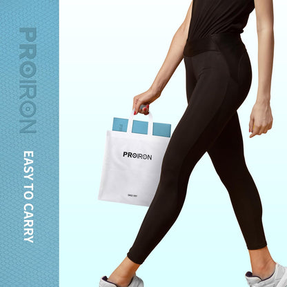 Foldable Yoga Mat 0.24"/0.16" for Home Workout & Travel, Non Slip Travel Yoga Mats with Carry Bag, Packable Yoga Mat for Home Gym, Pilates, Fitness,Stretching