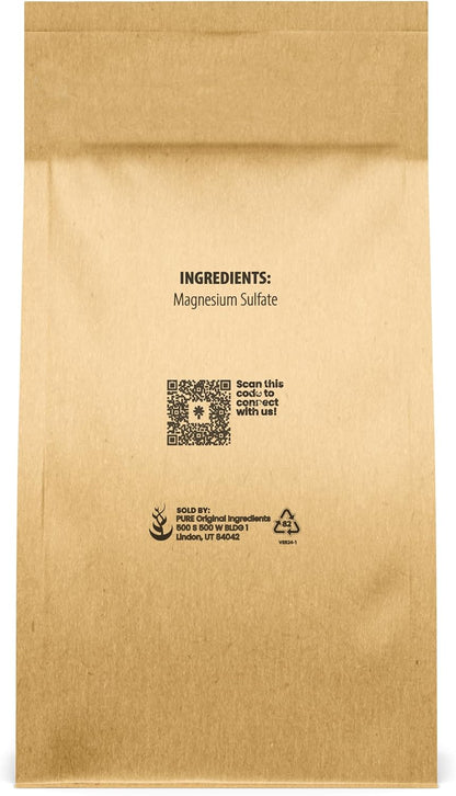 Pure Original Ingredients, Epsom Salt, 8 Lb