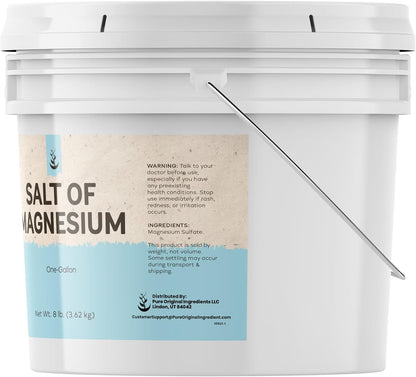 Pure Original Ingredients, Epsom Salt, 8 Lb