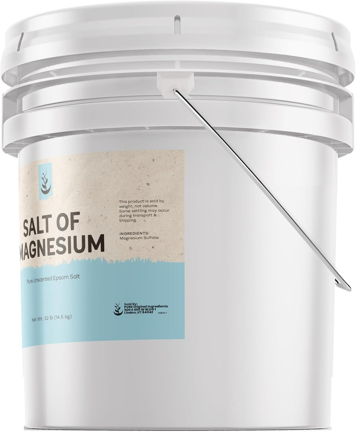 Pure Original Ingredients, Epsom Salt, 8 Lb