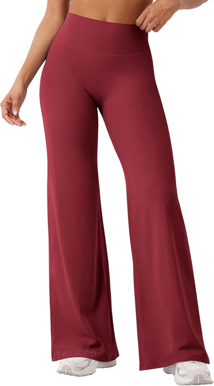 Ease Workout Leggings Womens No Front Seam Straight Leggings 29"/ 31.5"/ 33"/ 35" High Waist Buttery Eddiy Yoga Pants - Colors B