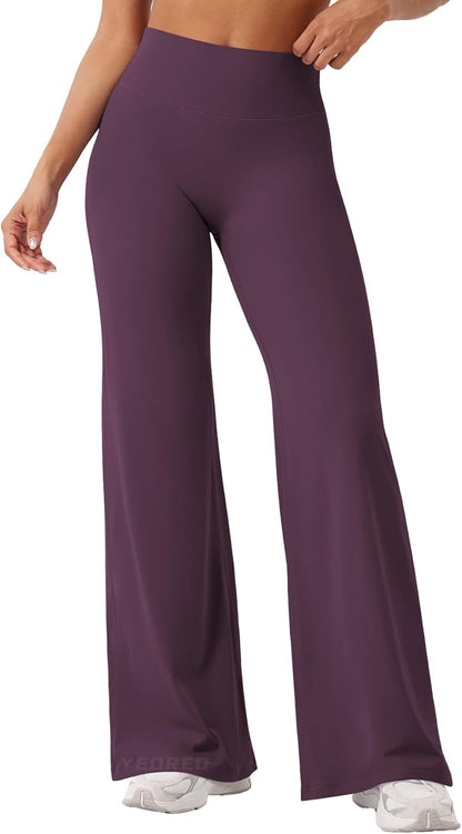 Ease Workout Leggings Womens No Front Seam Straight Leggings 29"/ 31.5"/ 33"/ 35" High Waist Buttery Eddiy Yoga Pants - Colors B