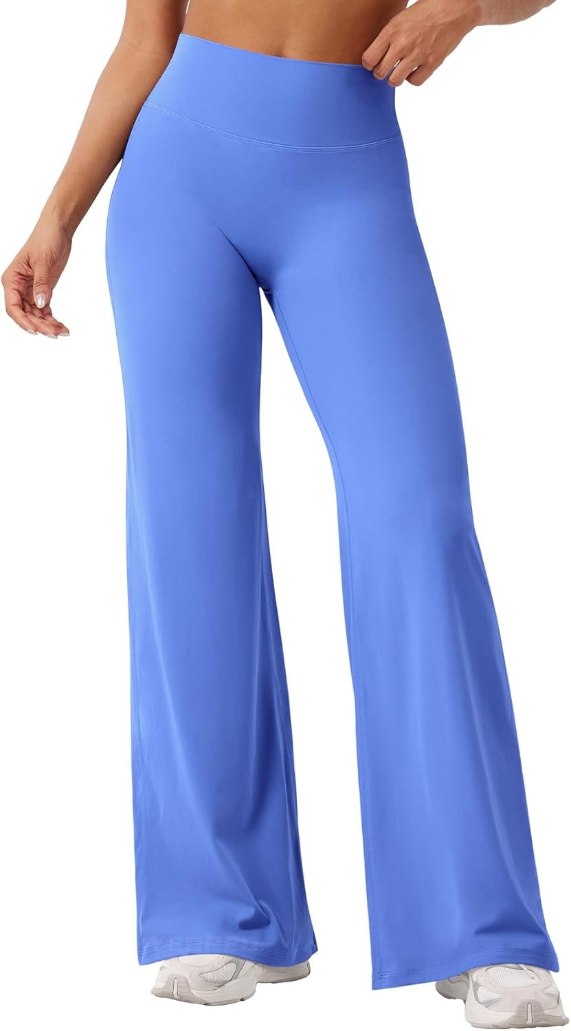 Ease Workout Leggings Womens No Front Seam Straight Leggings 29"/ 31.5"/ 33"/ 35" High Waist Buttery Eddiy Yoga Pants - Colors B