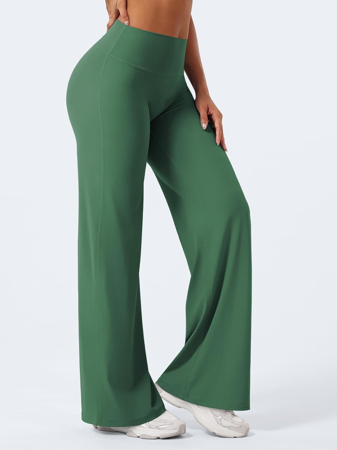 Ease Workout Leggings Womens No Front Seam Straight Leggings 29"/ 31.5"/ 33"/ 35" High Waist Buttery Eddiy Yoga Pants - Colors B