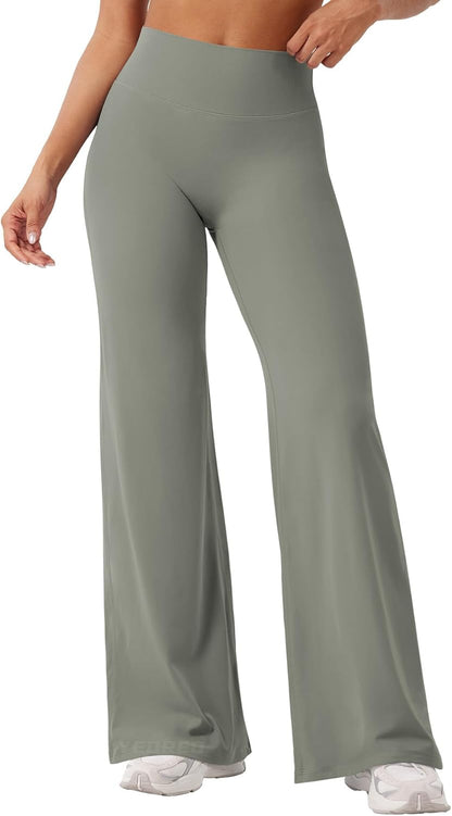Ease Workout Leggings Womens No Front Seam Straight Leggings 29"/ 31.5"/ 33"/ 35" High Waist Buttery Eddiy Yoga Pants - Colors B