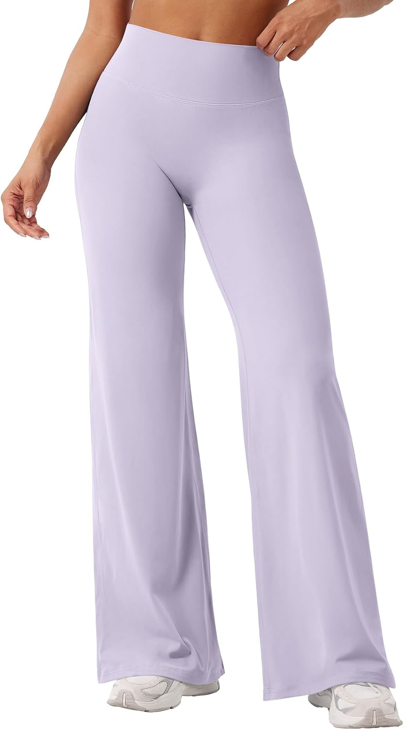 Ease Workout Leggings Womens No Front Seam Straight Leggings 29"/ 31.5"/ 33"/ 35" High Waist Buttery Eddiy Yoga Pants - Colors B