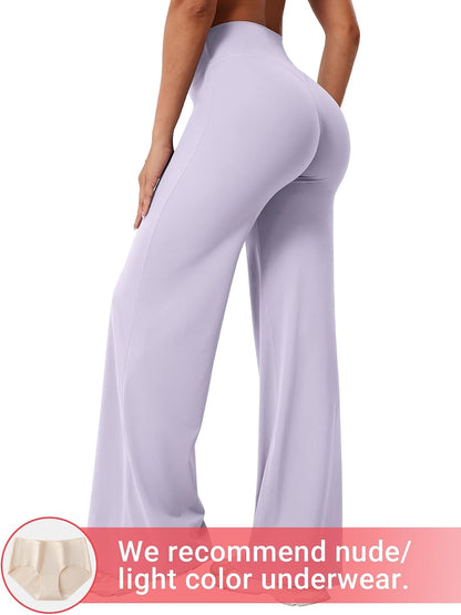 Ease Workout Leggings Womens No Front Seam Straight Leggings 29"/ 31.5"/ 33"/ 35" High Waist Buttery Eddiy Yoga Pants - Colors B