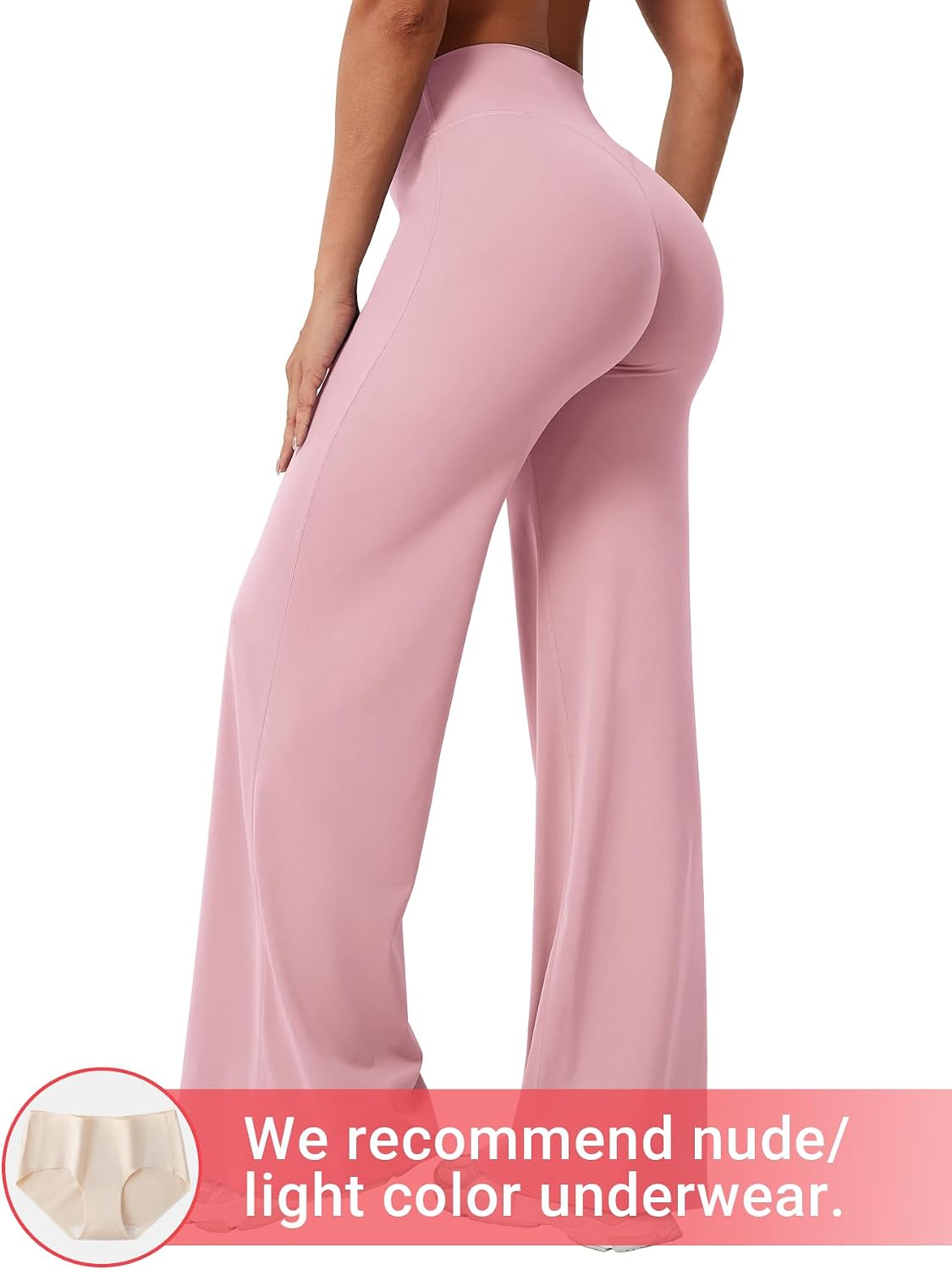 Ease Workout Leggings Womens No Front Seam Straight Leggings 29"/ 31.5"/ 33"/ 35" High Waist Buttery Eddiy Yoga Pants - Colors B