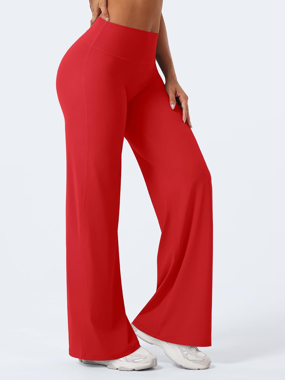 Ease Workout Leggings Womens No Front Seam Straight Leggings 29"/ 31.5"/ 33"/ 35" High Waist Buttery Eddiy Yoga Pants - Colors B