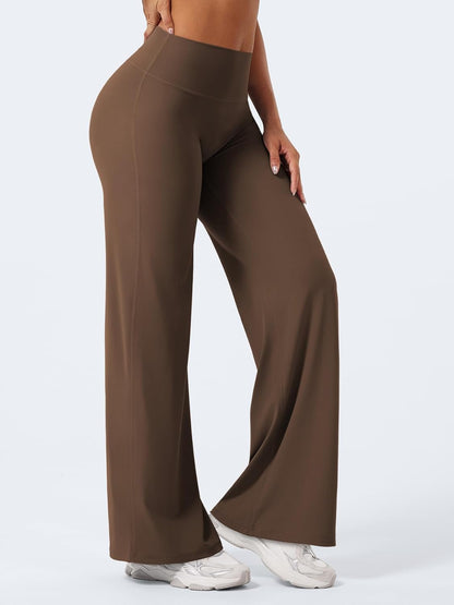 Ease Workout Leggings Womens No Front Seam Straight Leggings 29"/ 31.5"/ 33"/ 35" High Waist Buttery Eddiy Yoga Pants - Colors B
