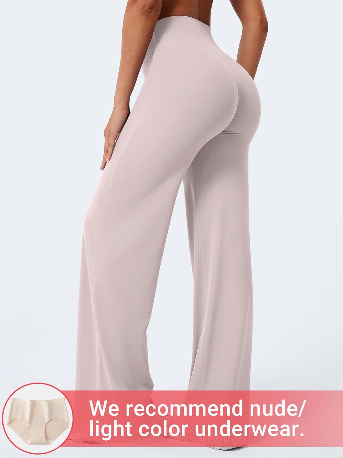 Ease Workout Leggings Womens No Front Seam Straight Leggings 29"/ 31.5"/ 33"/ 35" High Waist Buttery Eddiy Yoga Pants - Colors B