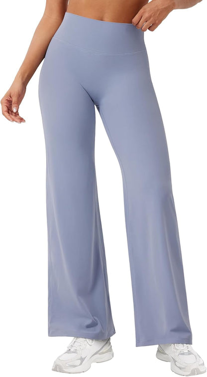 Ease Workout Leggings Womens No Front Seam Straight Leggings 29"/ 31.5"/ 33"/ 35" High Waist Buttery Eddiy Yoga Pants - Colors B