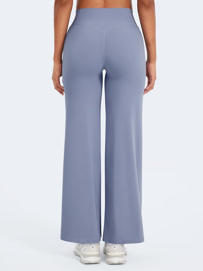 Ease Workout Leggings Womens No Front Seam Straight Leggings 29"/ 31.5"/ 33"/ 35" High Waist Buttery Eddiy Yoga Pants - Colors B