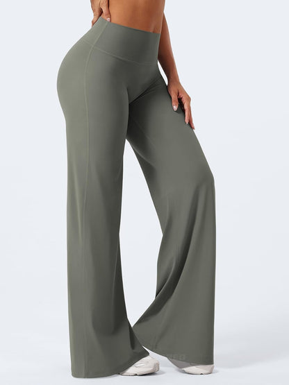 Ease Workout Leggings Womens No Front Seam Straight Leggings 29"/ 31.5"/ 33"/ 35" High Waist Buttery Eddiy Yoga Pants - Colors B
