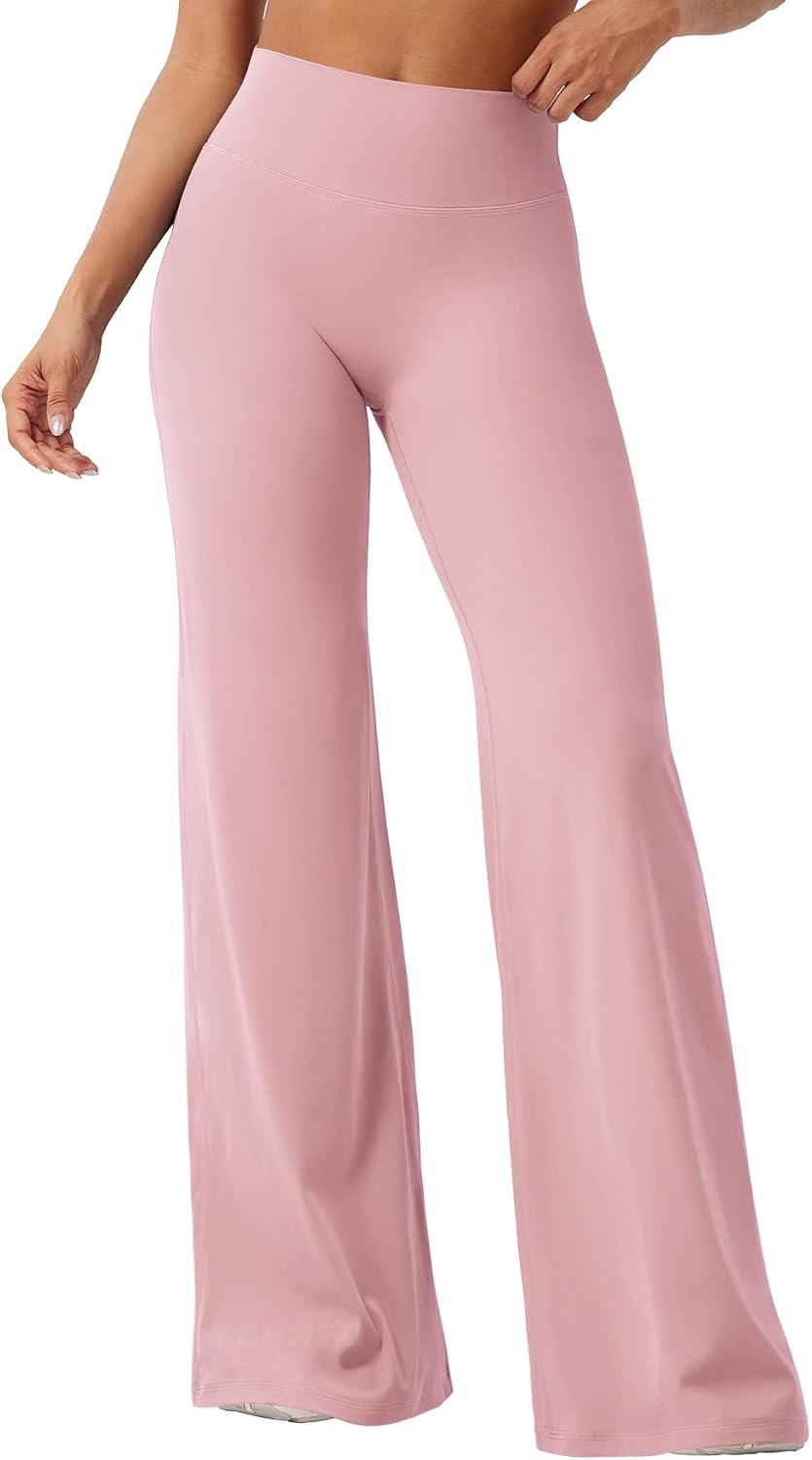 Ease Workout Leggings Womens No Front Seam Straight Leggings 29"/ 31.5"/ 33"/ 35" High Waist Buttery Eddiy Yoga Pants - Colors B