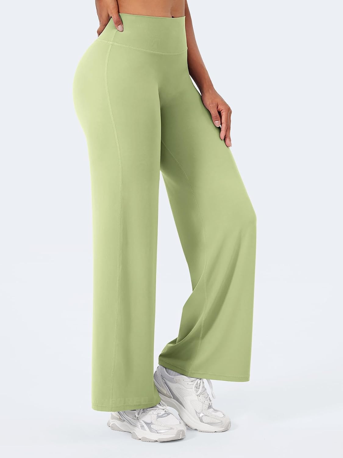 Ease Workout Leggings Womens No Front Seam Straight Leggings 29"/ 31.5"/ 33"/ 35" High Waist Buttery Eddiy Yoga Pants - Colors B