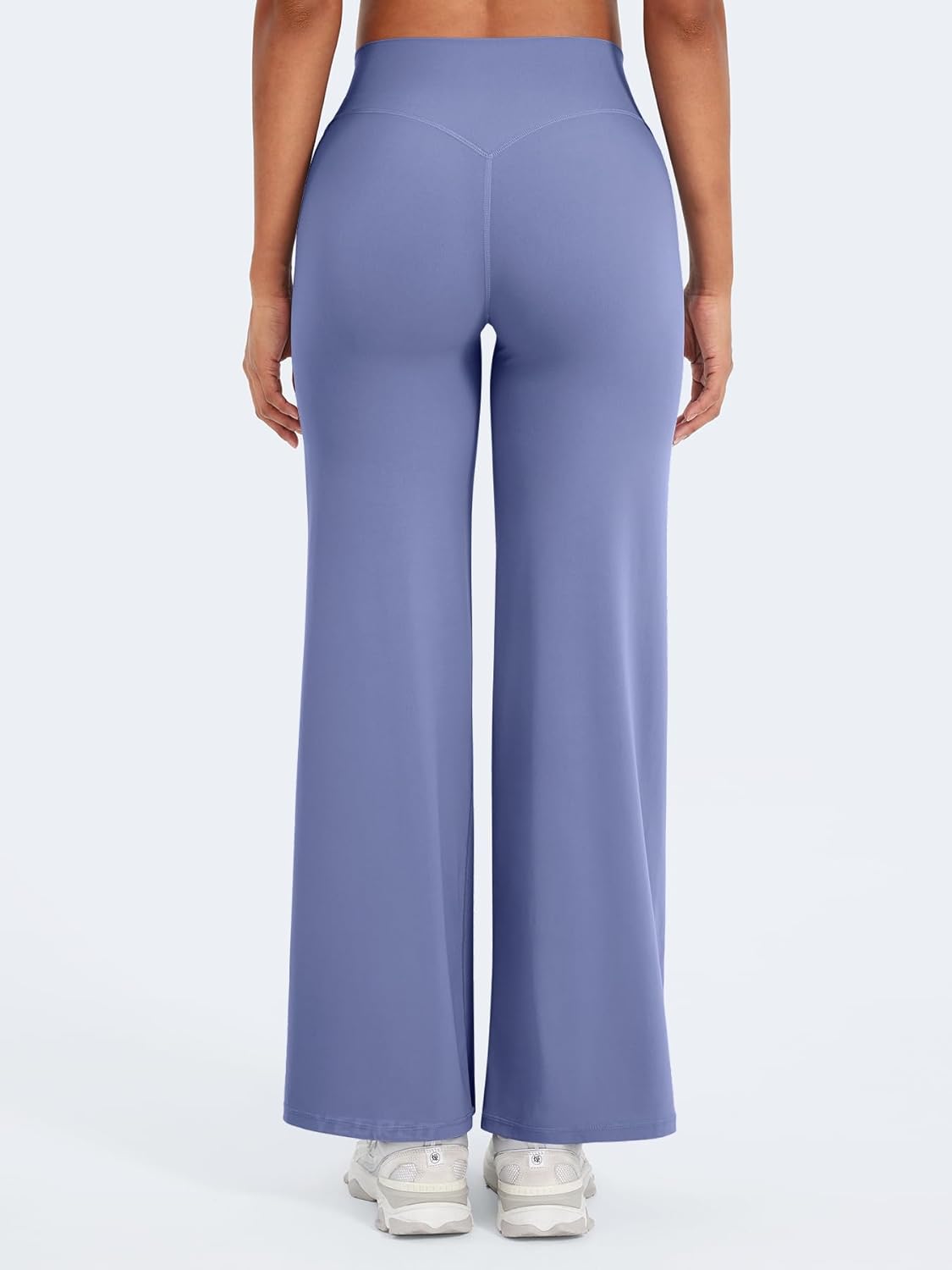 Ease Workout Leggings Womens No Front Seam Straight Leggings 29"/ 31.5"/ 33"/ 35" High Waist Buttery Eddiy Yoga Pants - Colors B