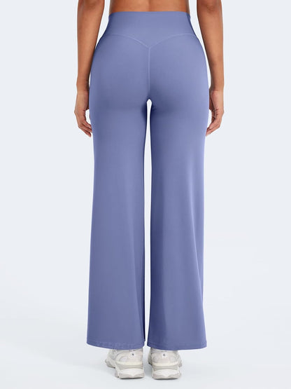 Ease Workout Leggings Womens No Front Seam Straight Leggings 29"/ 31.5"/ 33"/ 35" High Waist Buttery Eddiy Yoga Pants - Colors B