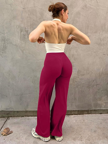 Ease Workout Leggings Womens No Front Seam Straight Leggings 29"/ 31.5"/ 33"/ 35" High Waist Buttery Eddiy Yoga Pants - Colors B