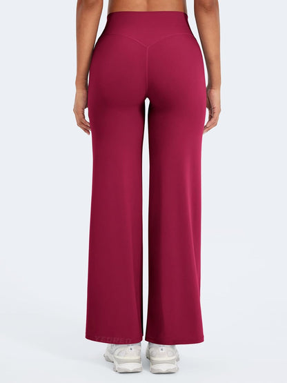 Ease Workout Leggings Womens No Front Seam Straight Leggings 29"/ 31.5"/ 33"/ 35" High Waist Buttery Eddiy Yoga Pants - Colors B