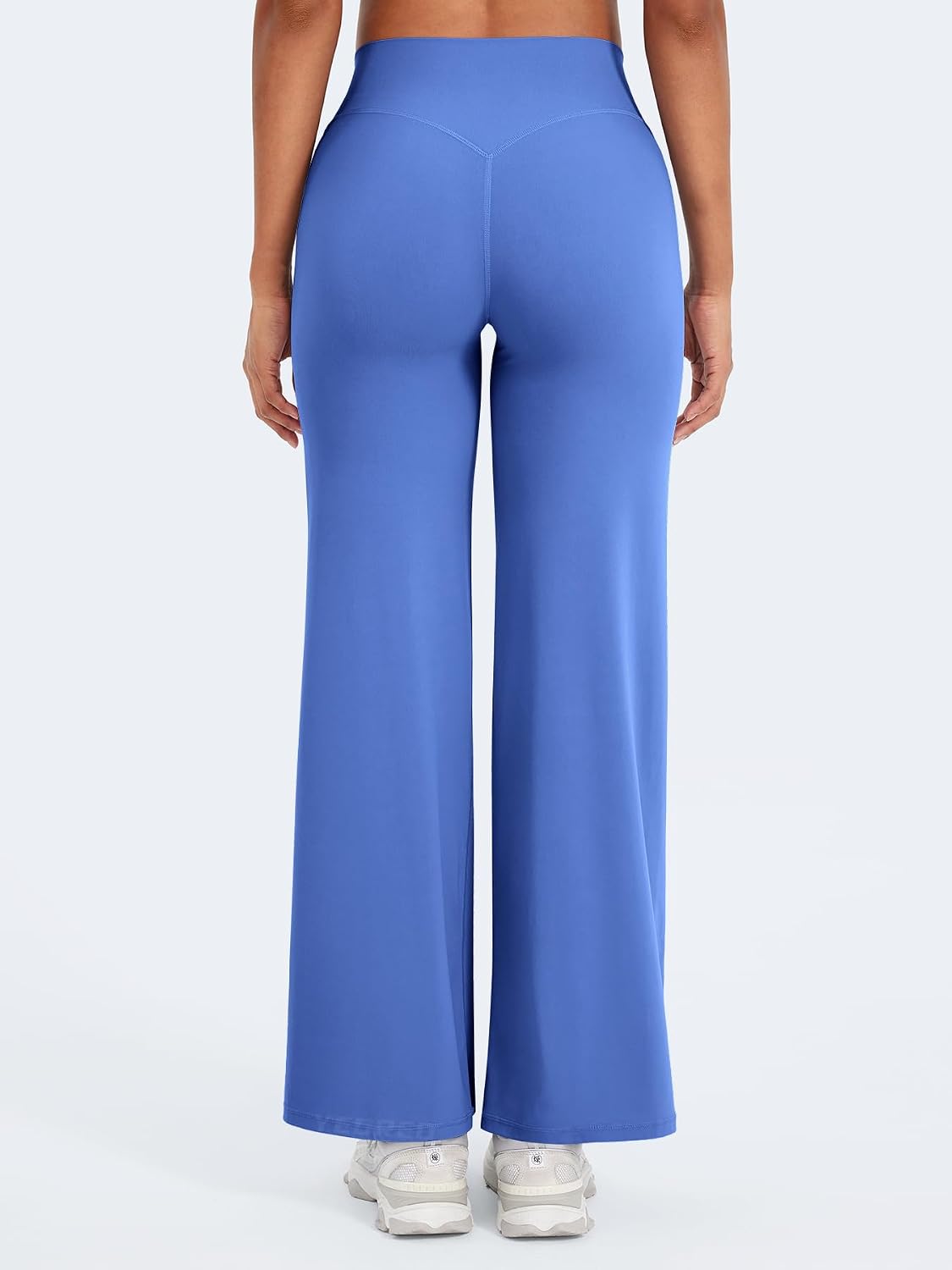Ease Workout Leggings Womens No Front Seam Straight Leggings 29"/ 31.5"/ 33"/ 35" High Waist Buttery Eddiy Yoga Pants - Colors B