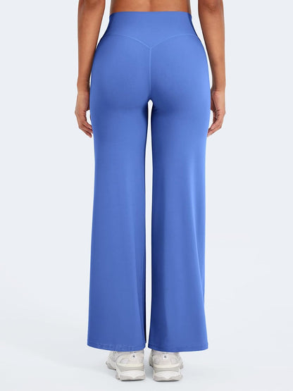 Ease Workout Leggings Womens No Front Seam Straight Leggings 29"/ 31.5"/ 33"/ 35" High Waist Buttery Eddiy Yoga Pants - Colors B
