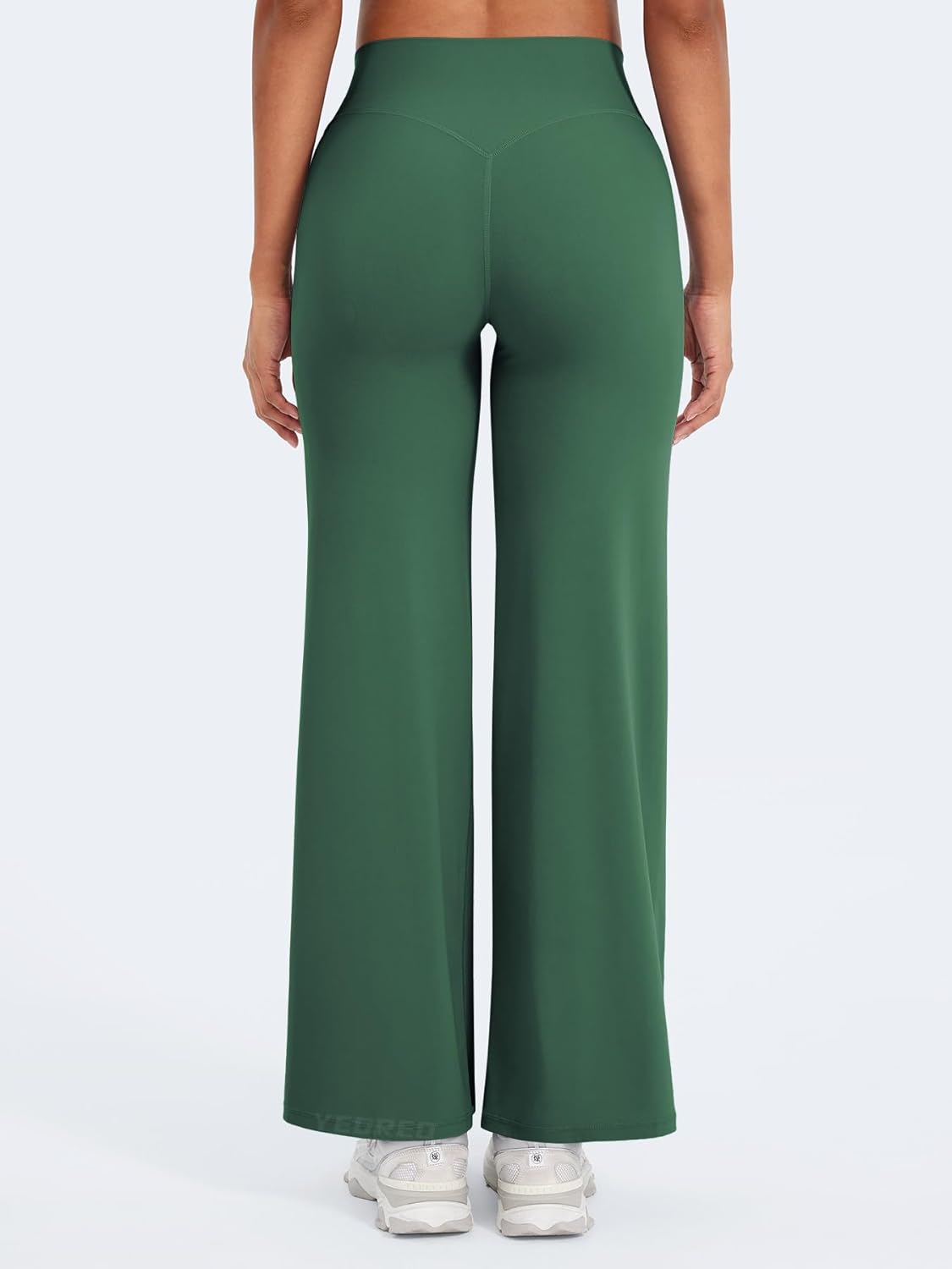 Ease Workout Leggings Womens No Front Seam Straight Leggings 29"/ 31.5"/ 33"/ 35" High Waist Buttery Eddiy Yoga Pants - Colors B