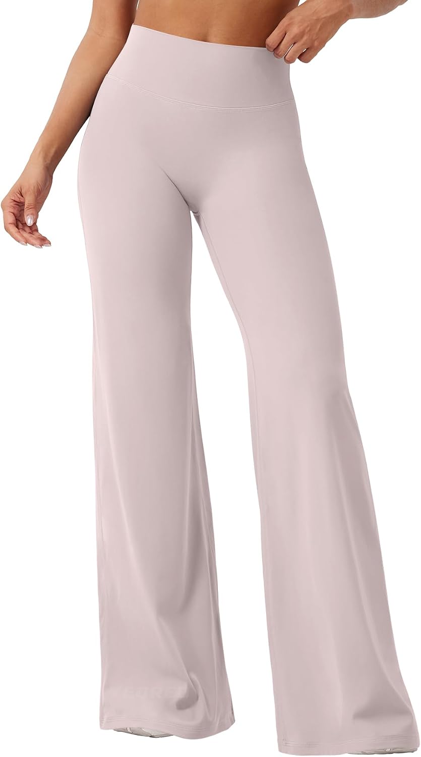 Ease Workout Leggings Womens No Front Seam Straight Leggings 29"/ 31.5"/ 33"/ 35" High Waist Buttery Eddiy Yoga Pants - Colors B