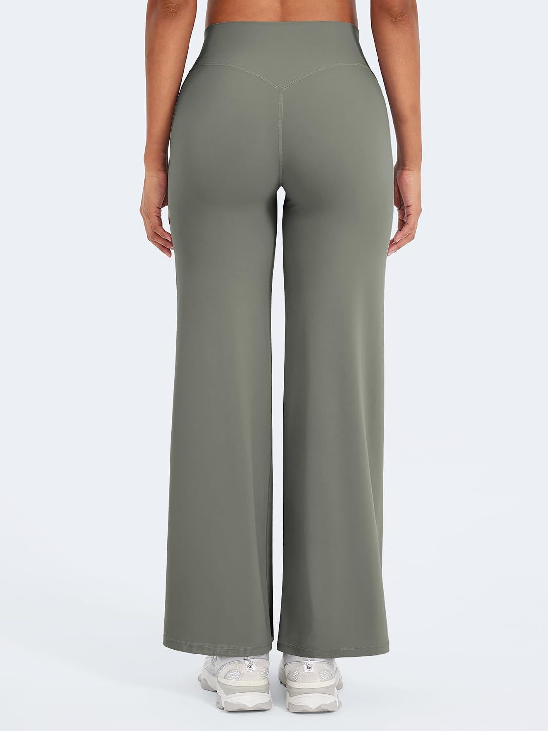 Ease Workout Leggings Womens No Front Seam Straight Leggings 29"/ 31.5"/ 33"/ 35" High Waist Buttery Eddiy Yoga Pants - Colors B