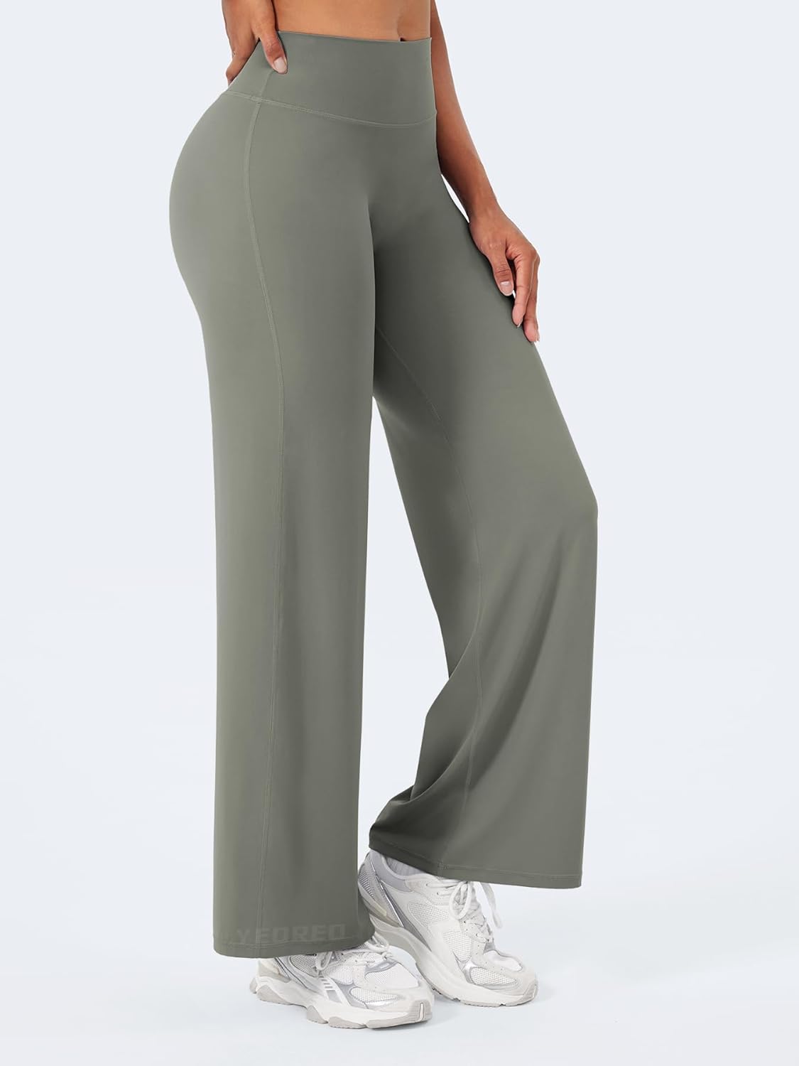 Ease Workout Leggings Womens No Front Seam Straight Leggings 29"/ 31.5"/ 33"/ 35" High Waist Buttery Eddiy Yoga Pants - Colors B