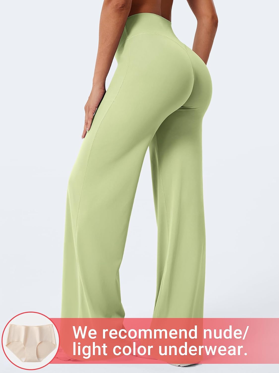 Ease Workout Leggings Womens No Front Seam Straight Leggings 29"/ 31.5"/ 33"/ 35" High Waist Buttery Eddiy Yoga Pants - Colors B