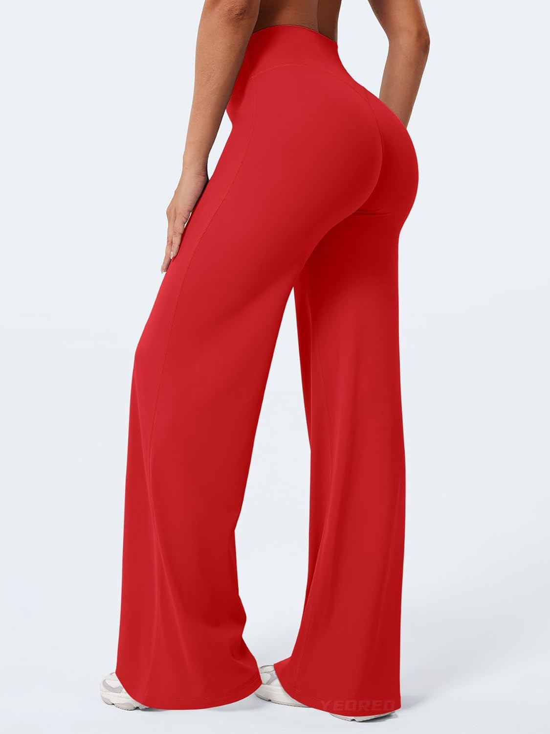 Ease Workout Leggings Womens No Front Seam Straight Leggings 29"/ 31.5"/ 33"/ 35" High Waist Buttery Eddiy Yoga Pants - Colors B