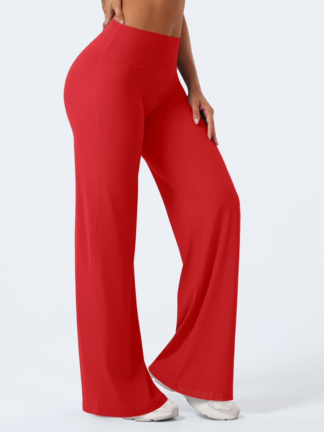 Ease Workout Leggings Womens No Front Seam Straight Leggings 29"/ 31.5"/ 33"/ 35" High Waist Buttery Eddiy Yoga Pants - Colors B
