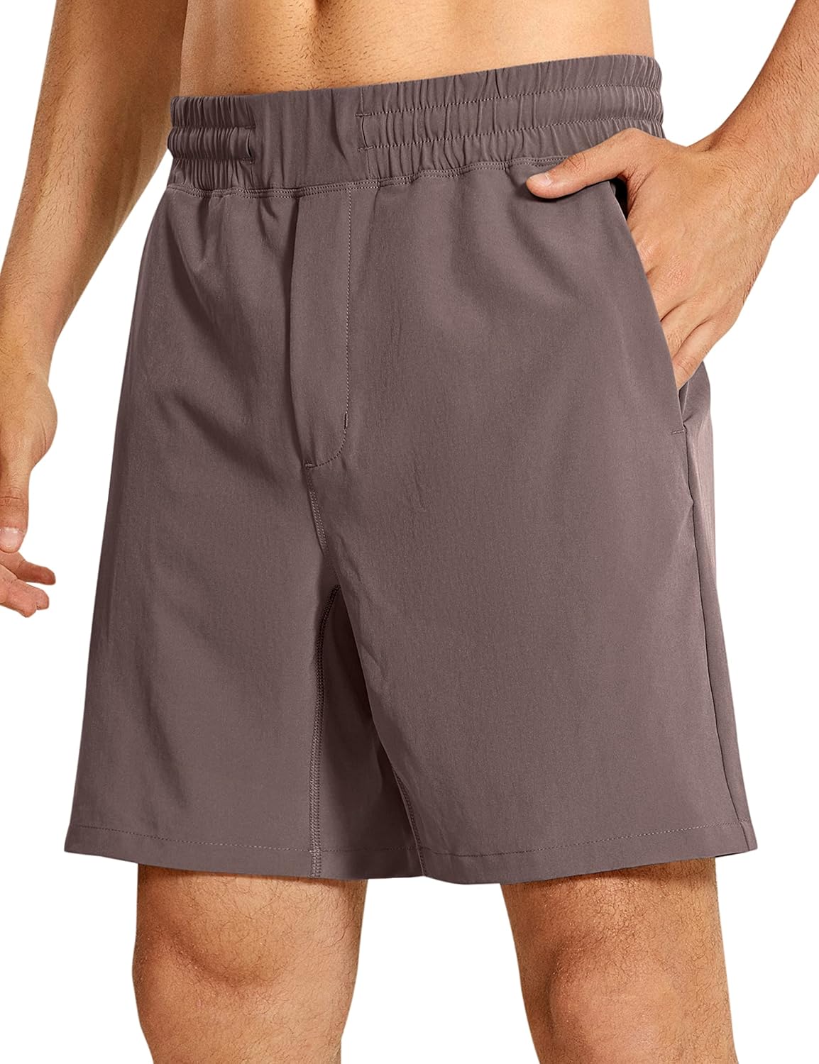 Linerless Workout Shorts 7'' | Lightweight, Quick Dry, Running, Pockets, for Men