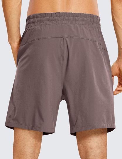 Linerless Workout Shorts 7'' | Lightweight, Quick Dry, Running, Pockets, for Men