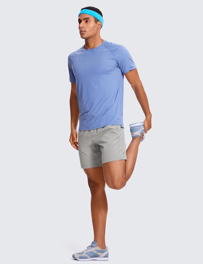 Linerless Workout Shorts 7'' | Lightweight, Quick Dry, Running, Pockets, for Men