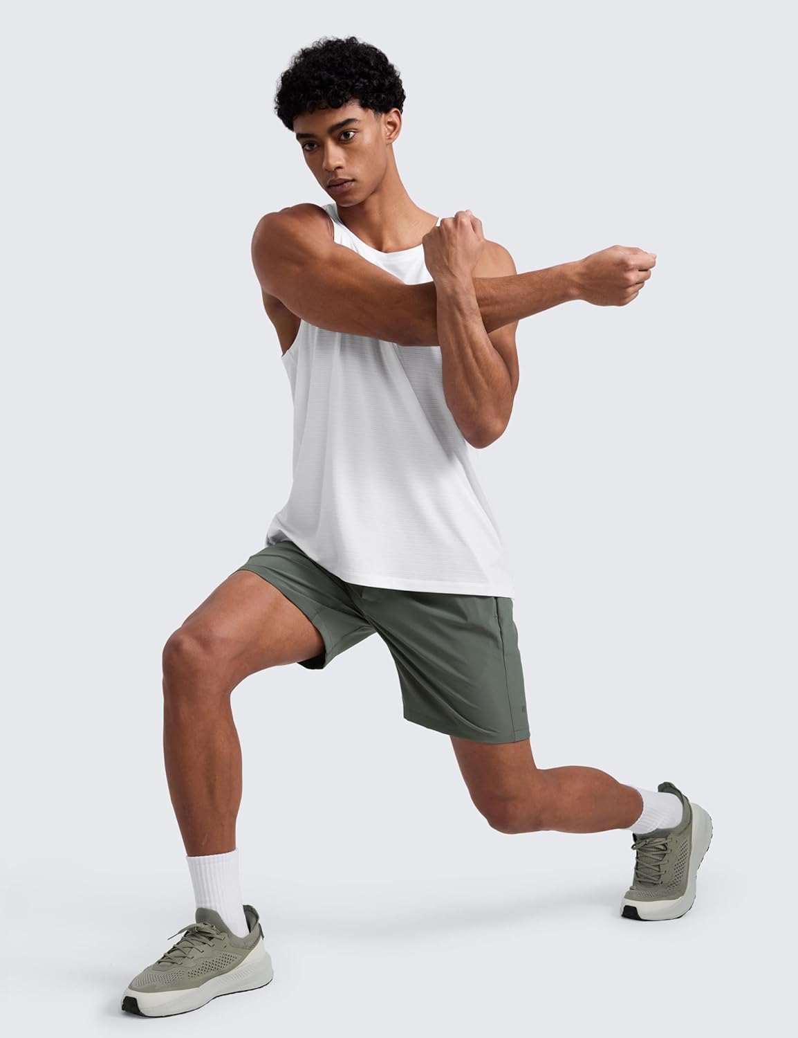 Linerless Workout Shorts 7'' | Lightweight, Quick Dry, Running, Pockets, for Men