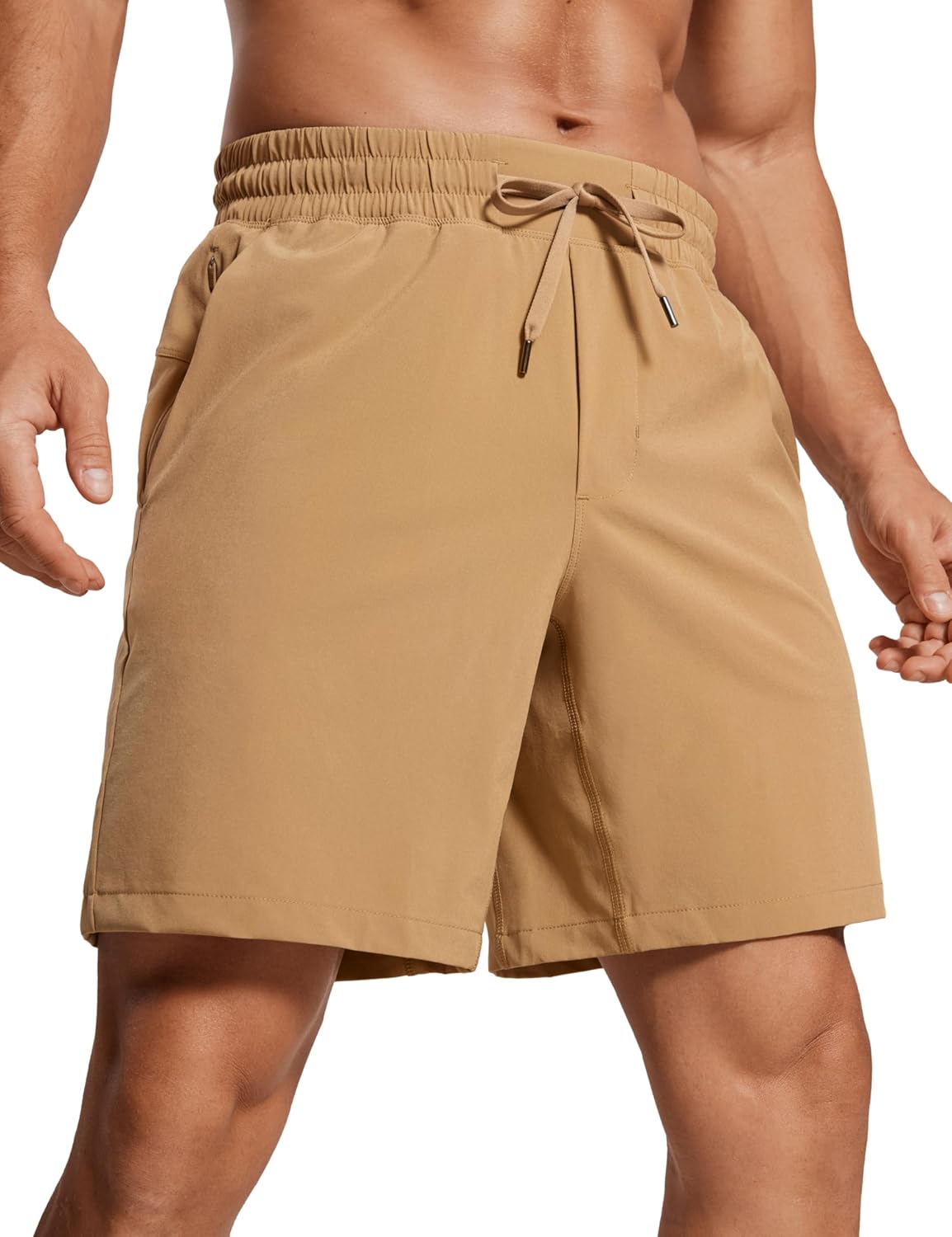 Linerless Workout Shorts 7'' | Lightweight, Quick Dry, Running, Pockets, for Men