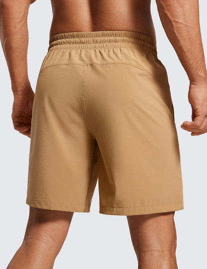 Linerless Workout Shorts 7'' | Lightweight, Quick Dry, Running, Pockets, for Men