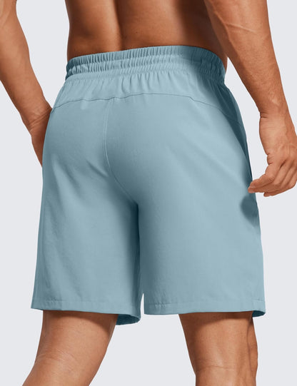 Linerless Workout Shorts 7'' | Lightweight, Quick Dry, Running, Pockets, for Men