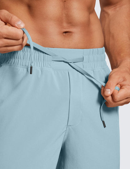 Linerless Workout Shorts 7'' | Lightweight, Quick Dry, Running, Pockets, for Men