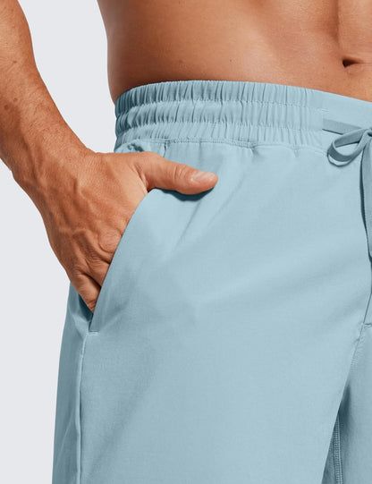 Linerless Workout Shorts 7'' | Lightweight, Quick Dry, Running, Pockets, for Men